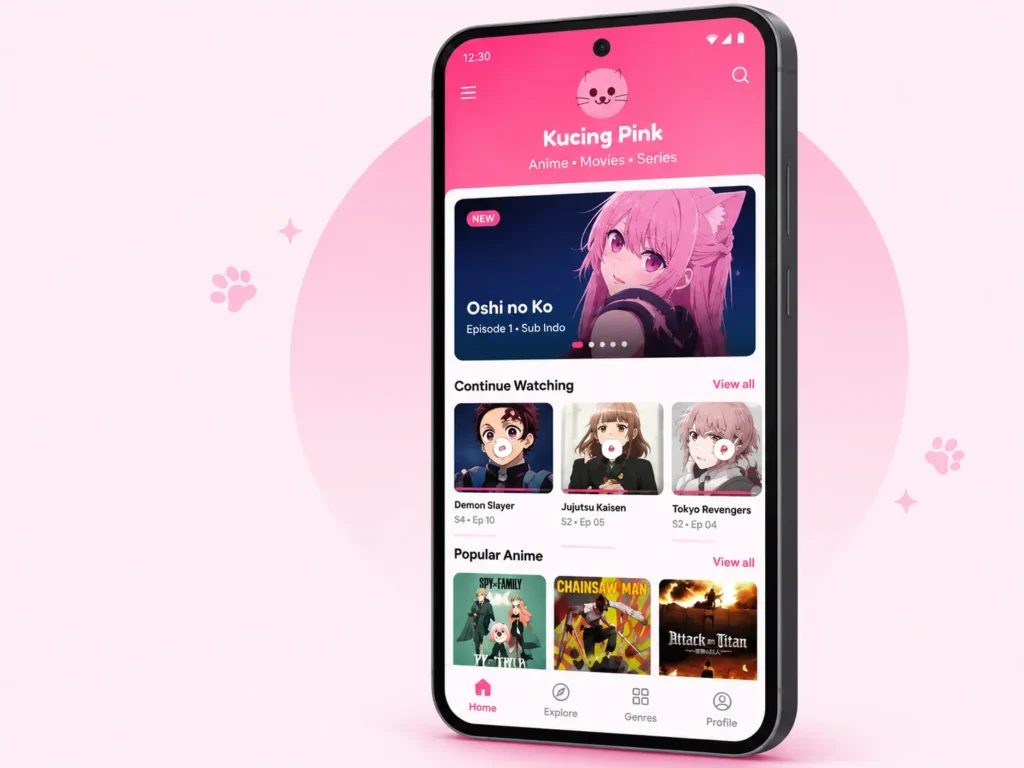APK Kucing Pink